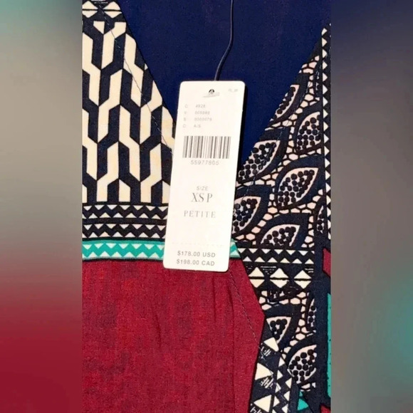 💥NWT ANTHROPOLOGIE Porridge Virginia Wrap Maxi Designer Dress Women’s Petite XS - Picture 7 of 11